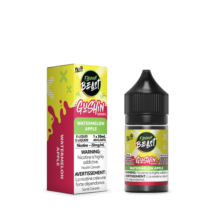 Flavour Beast Juice Gushin - Watermelon Apple  (30ml)