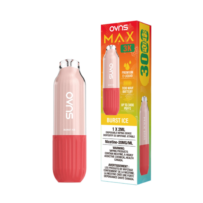 OVNS Max 3k  Burst Ice   Disposable vape
