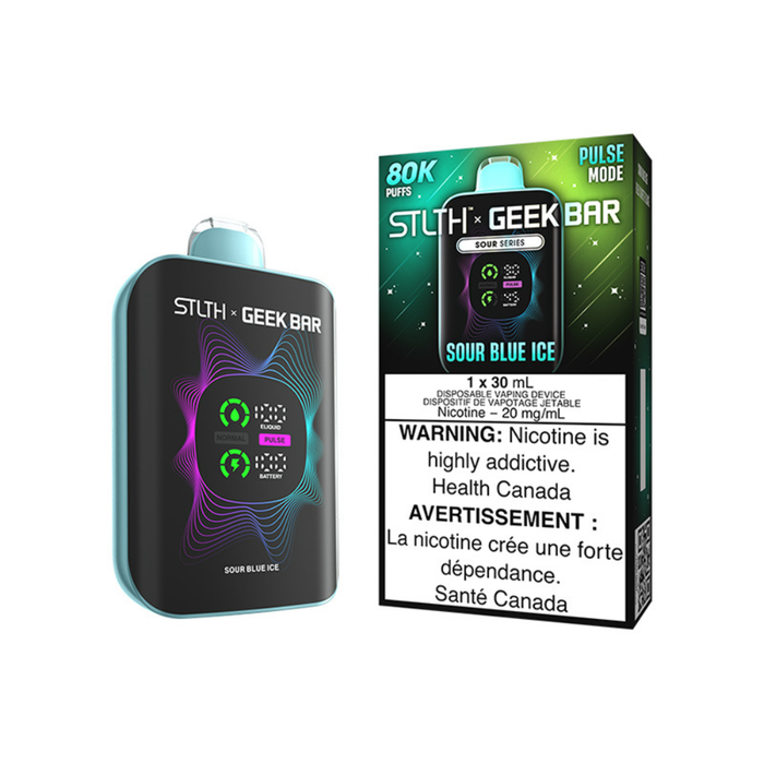 STLTH x Geek Bar 80K  Disposable vape - Sour Blue Ice