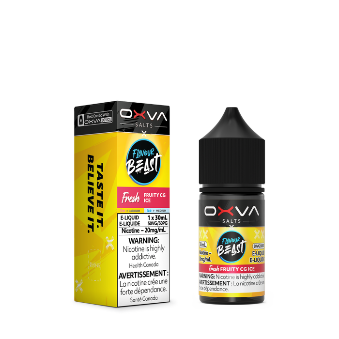 OXVA Flavour Beast Juice Nic Salts - Fruity CG Ice (30mL)