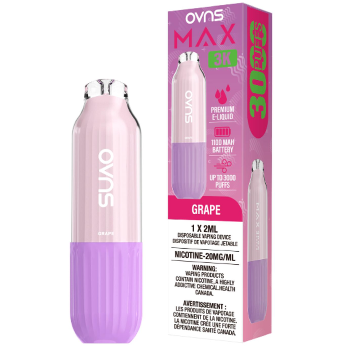 Max 3k  Grape   Disposable vape