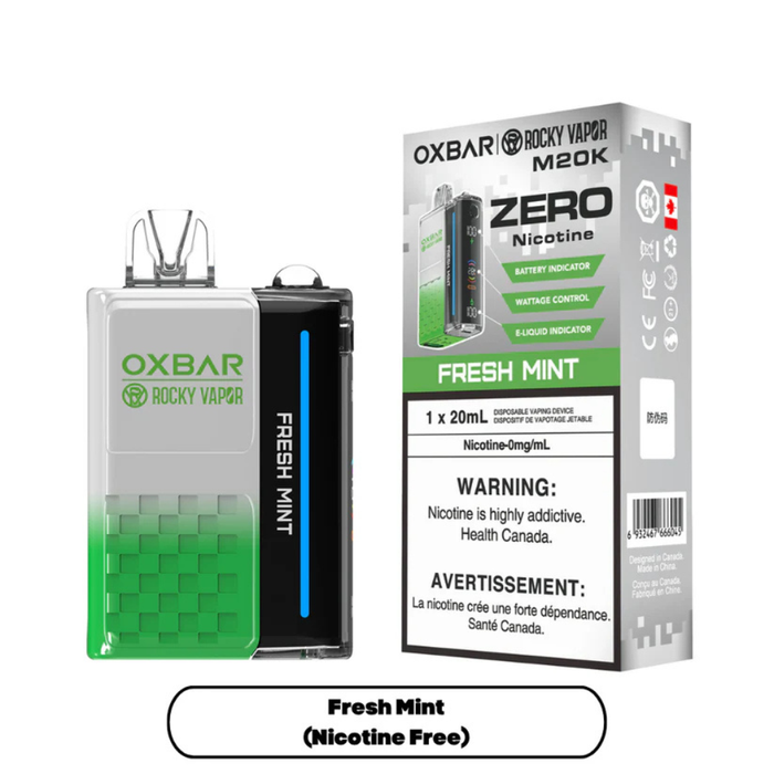 Oxbar  M20K Disposable Vape - Fresh Mint