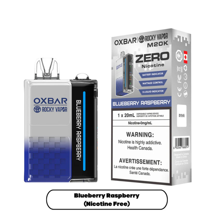 Oxbar  M20K Disposable Vape - Blueberry Raspberry