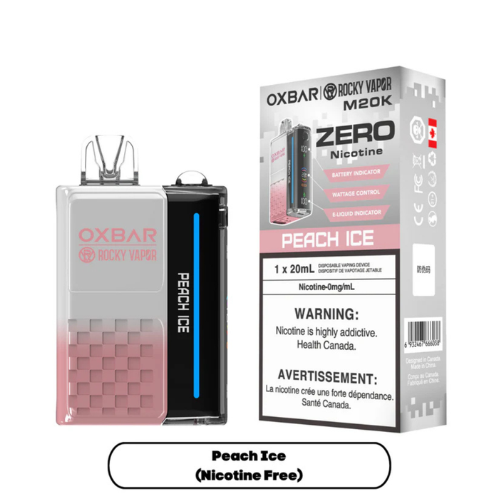 Oxbar  M20K Disposable Vape - Peach Ice