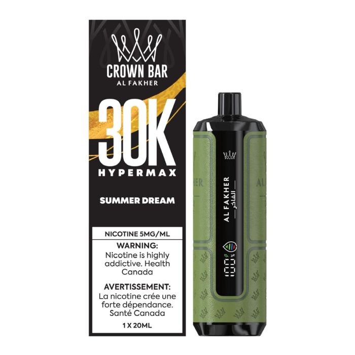 Summer Dream -Al Fakher Crown Bar 30k HyperMax Disposable Vape
