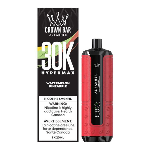 Watermelon Pineapple-Al Fakher Crown Bar 30k HyperMax Disposable Vape