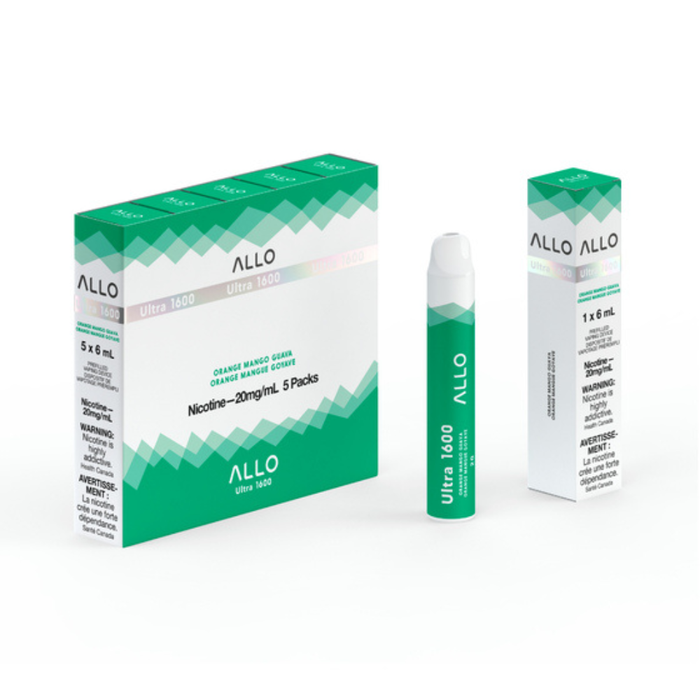 Allo Ultra 1600 - Orange Mango Guava Disposable Vape