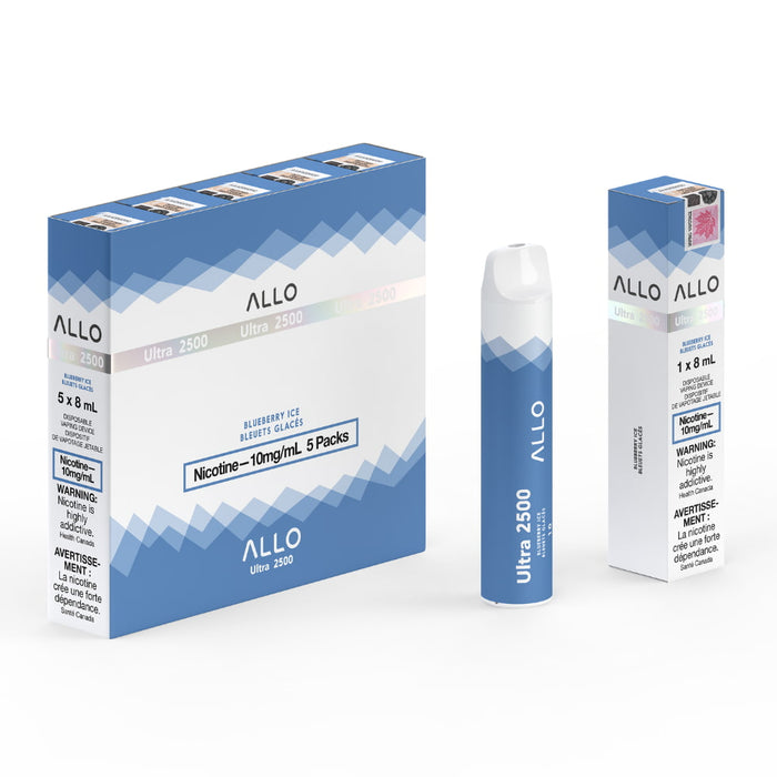 ALLO Ultra 2500 - Blueberry Ice Disposable Vape