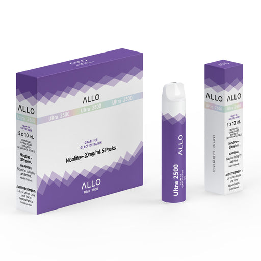 Allo Ultra 2500 - Grape Ice Disposable Vape