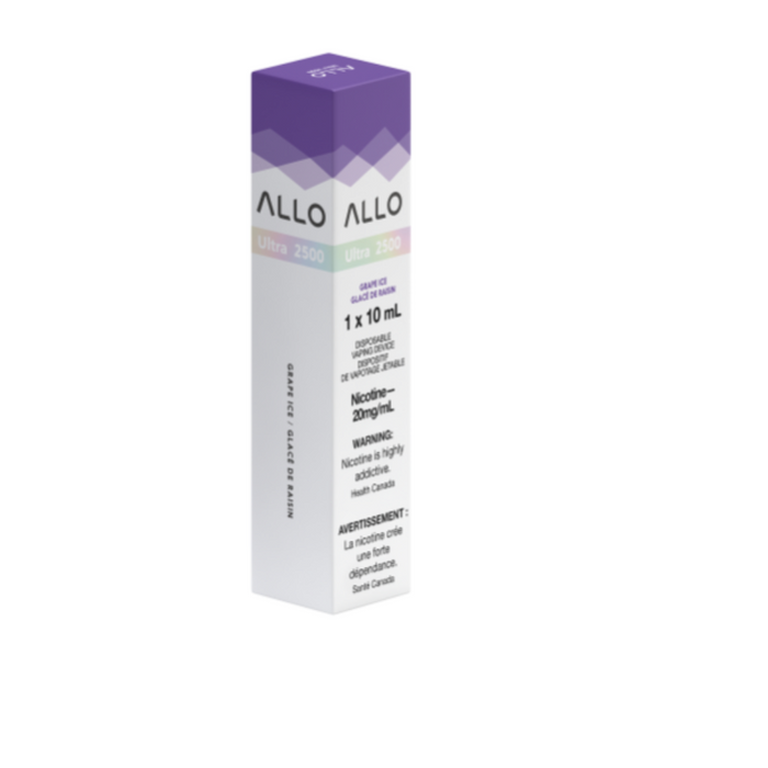 Allo Ultra 2500 - Grape Ice Disposable Vape