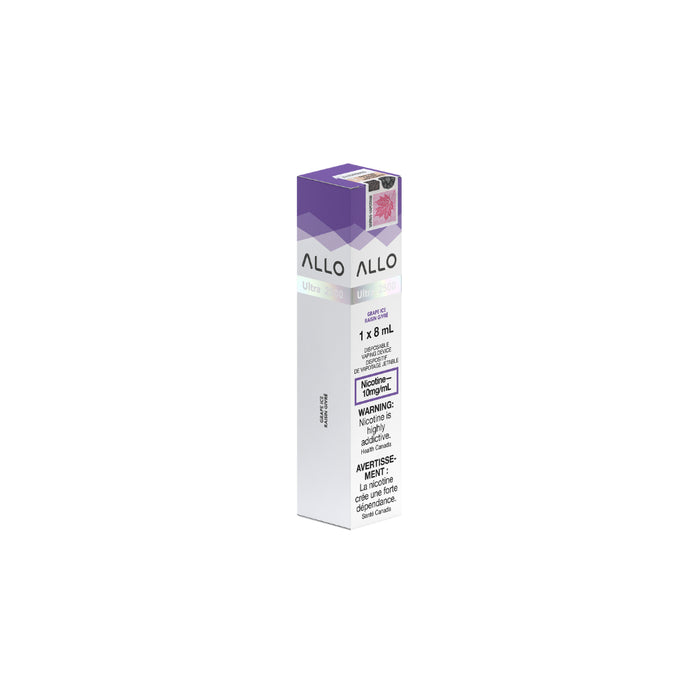 Allo Ultra 2500 - Grape Ice Disposable Vape