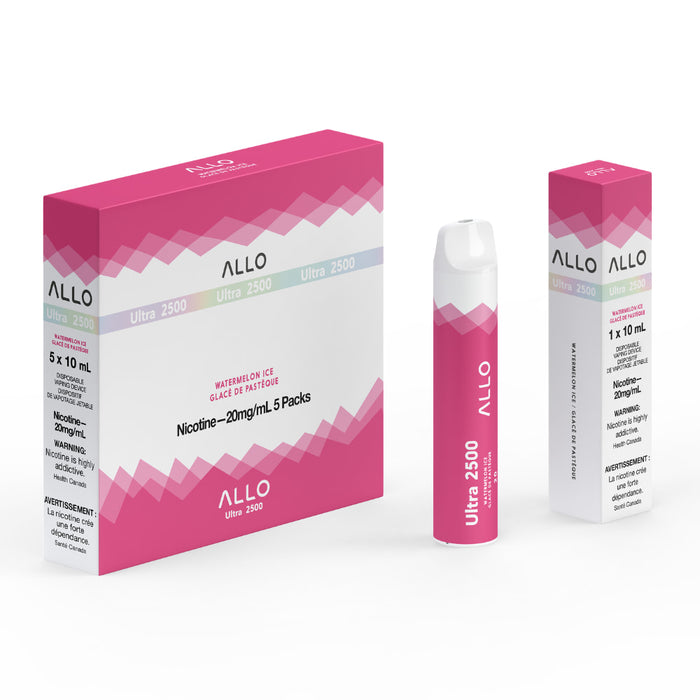 Allo Ultra 2500 - Watermelon Ice Disposable Vape