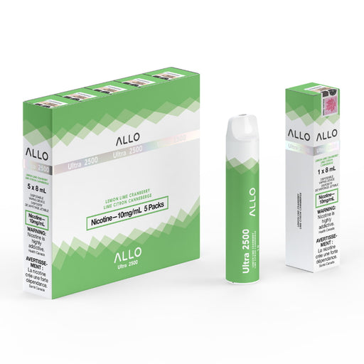 ALLO Ultra 2500 - Lemon Lime Cranberry Disposable Vape