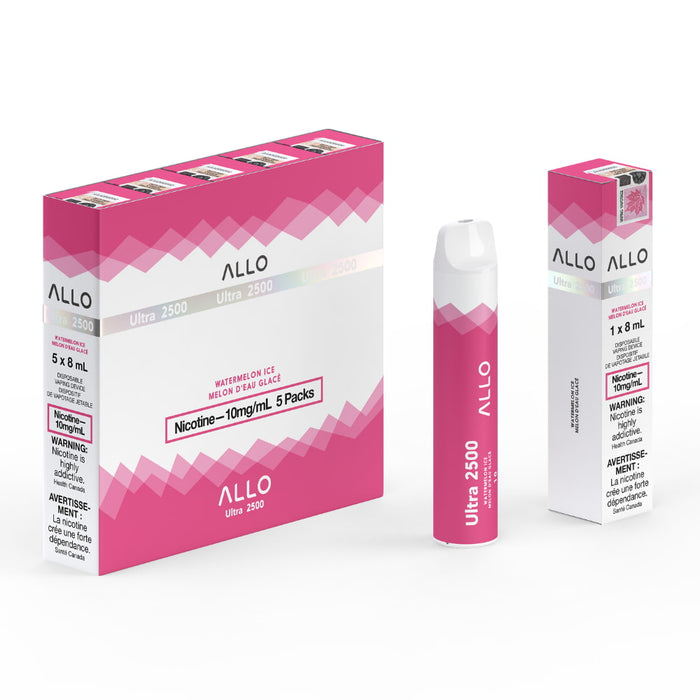 Allo Ultra 2500 - Watermelon Ice Disposable Vape