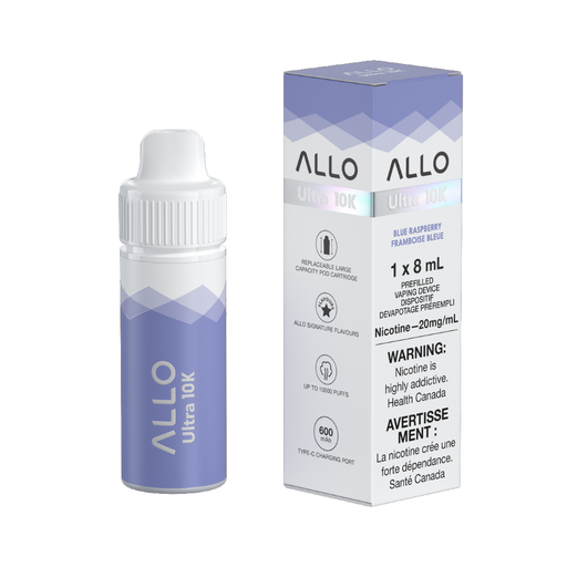 Allo Ultra 10K Puffs Hybrid Devices - Blue Raspberry