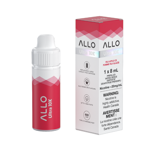 Allo Ultra 10K Puffs Hybrid Devices - Fuji Apple Ice