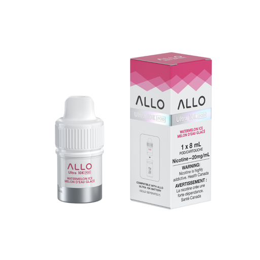 Allo Ultra 10K Puffs Hybrid Devices Pod - Watermelon Ice