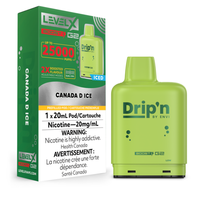 Canada D Ice Drip'n Level X Boost G2 Pods
