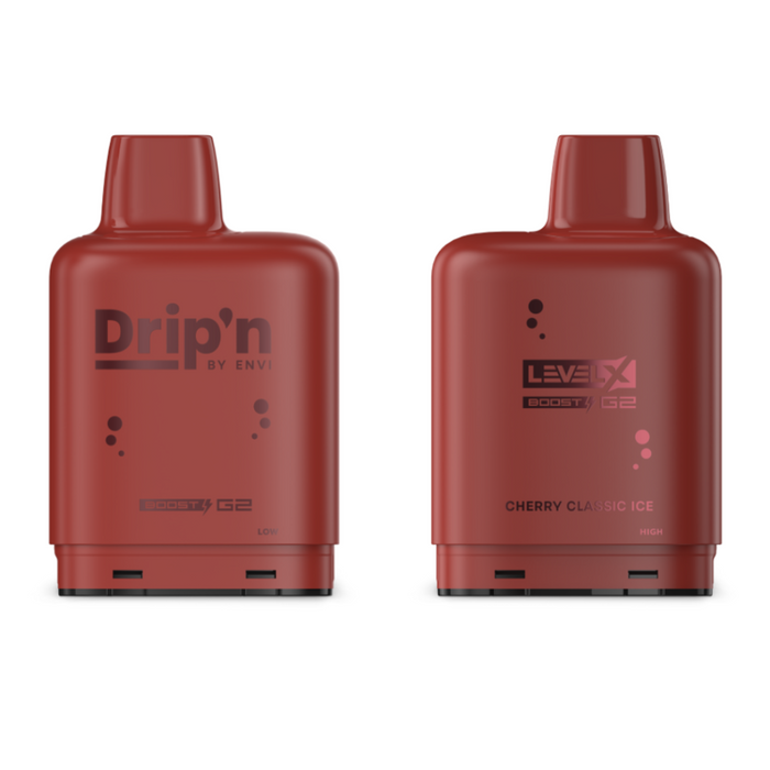 Cherry Classic Ice Drip'n Level X Boost G2 Pods