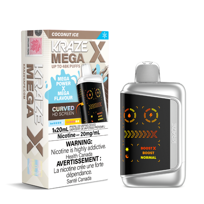 Coconut Ice - Kraze Mega X Disposable Vape