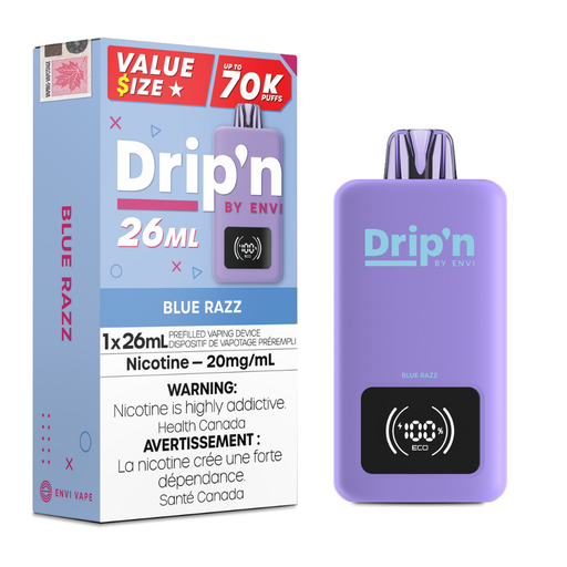 Blue Razz- Drip'n 70k Disposable Vape