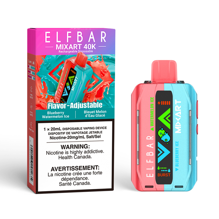 Elf Bar Mixart 40K - Blueberry Watermelon Ice