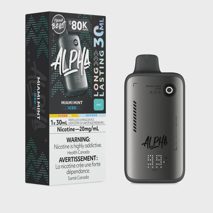 Flavour Beast Alpha  Disposable Vape - Miami Mint