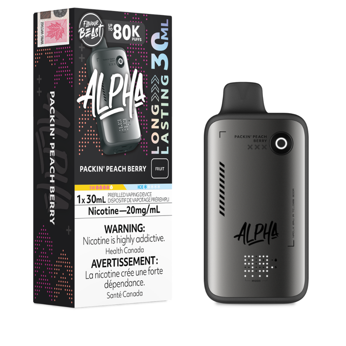 Flavour Beast Alpha Disposable Vape - Packin' Peach Berry
