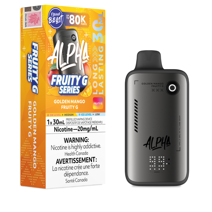 Flavour Beast Alpha Disposable - Golden Mango Fruity G