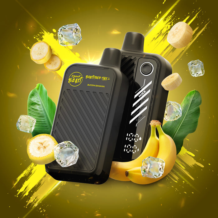 Flavour Beast Beast Mode Max 2 Disposable Vape - Bussin Banana