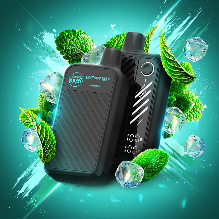 Flavour Beast Beast Mode Max 2 Disposable Vape- Miami mint