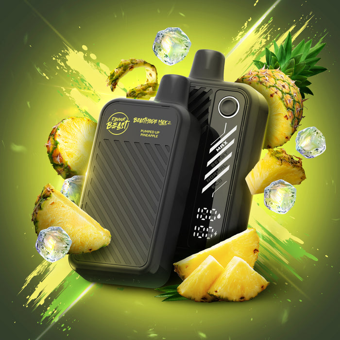 Flavour Beast Beast Mode Max 2 Disposable Vape - Pumped Up Pineapple