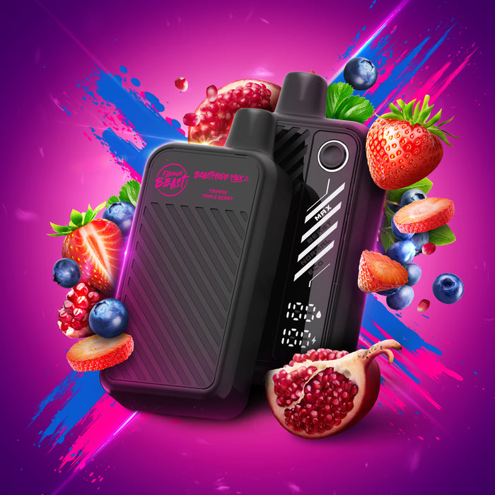 Flavour Beast Beast Mode Max 2 Disposable Vape - Trippin' Triple Berry