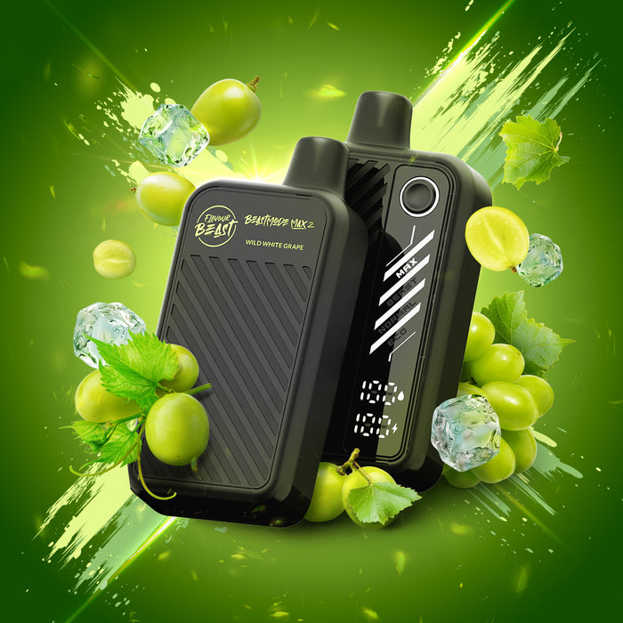 Flavour Beast Beast Mode Max 2 Disposable Vape- Wild white grape