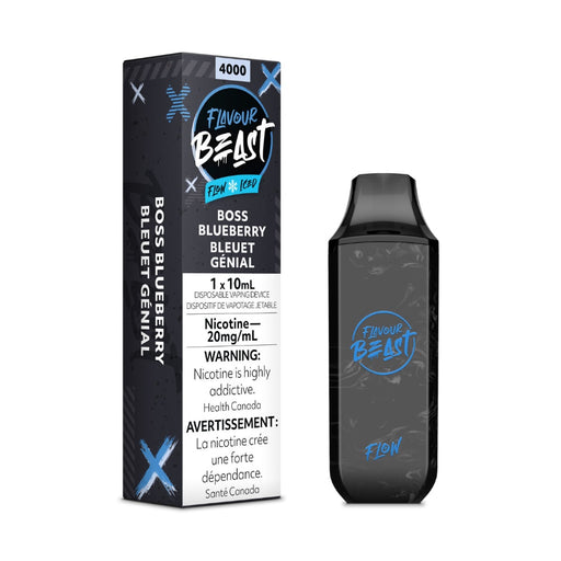 Flavour Beast Flow Disposable Vape - Boss Blueberry Iced