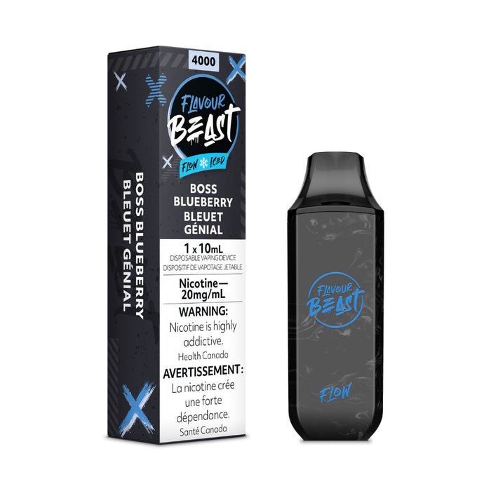 Flavour Beast Flow Disposable Vape - Boss Blueberry Iced