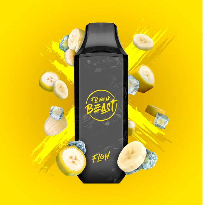 Flavour Beast Flow Disposable Vape - Bussin Banana Iced