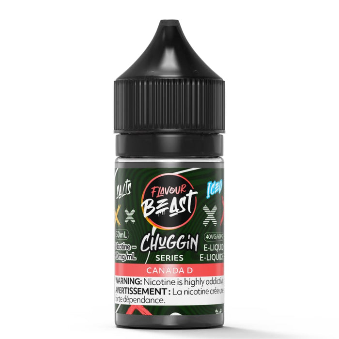 Flavour Beast Juice Nic Salts - Chuggin Canada D (30mL)