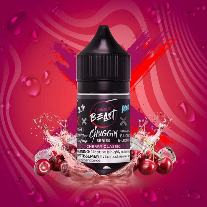 Flavour Beast Juice Nic Salts - Chuggin Cherry Classic (30mL)