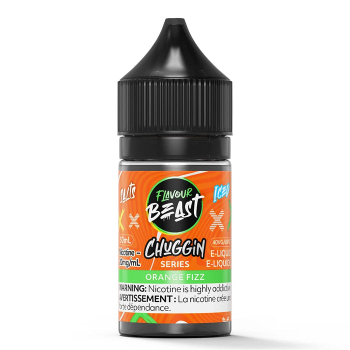 Flavour Beast Juice Nic Salts - Chuggin Orange Fizz (30mL)