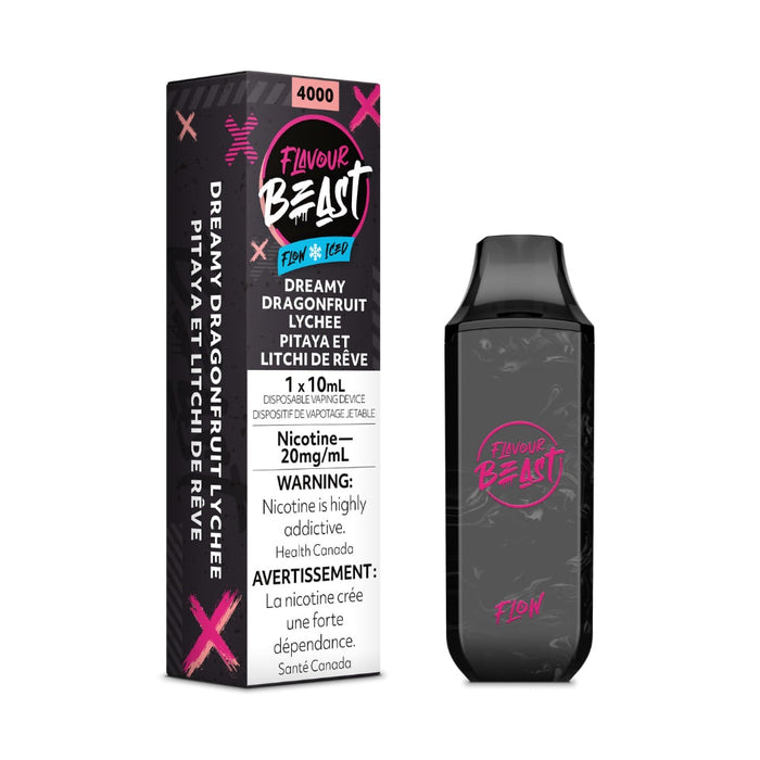Flavour Beast Flow Disposable Vape - Dreamy Dragonfruit Lychee Iced