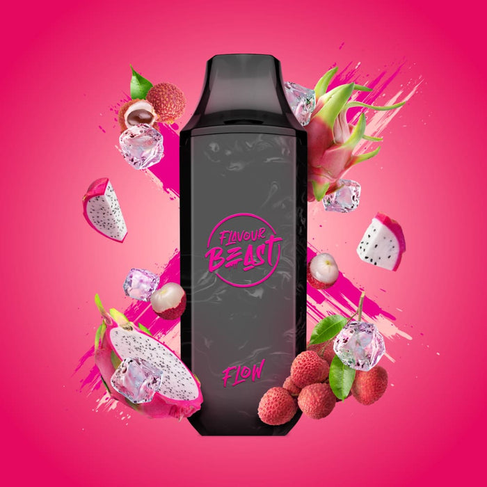 Flavour Beast Flow Disposable Vape - Dreamy Dragonfruit Lychee Iced