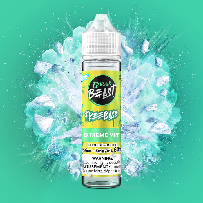 Flavour Beast E-Liquid Freebase - Extreme Mint Iced (60ml)