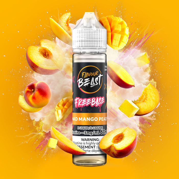 Flavour Beast E-Liquid Freebase - Mad Mango Peach (60ml)