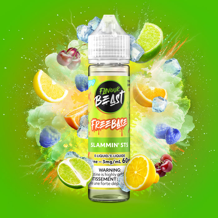 Flavour Beast E-Liquid Freebase - Slammin' STS Iced (60ml)