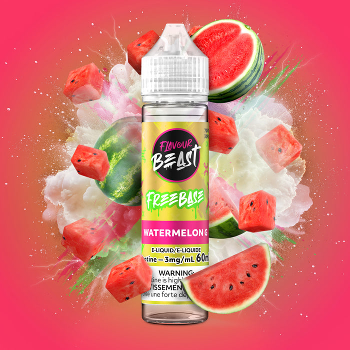 Flavour Beast E-Liquid Freebase - Watermelon G (60ml)