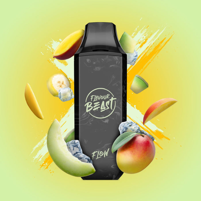 Flavour Beast Flow Disposable Vape - Hip Honeydew Mango Iced