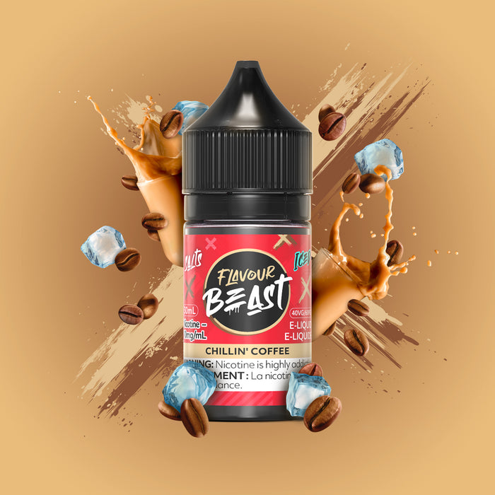 Flavour Beast Juice Nic Salts - Chillin Coffee Iced (30mL)