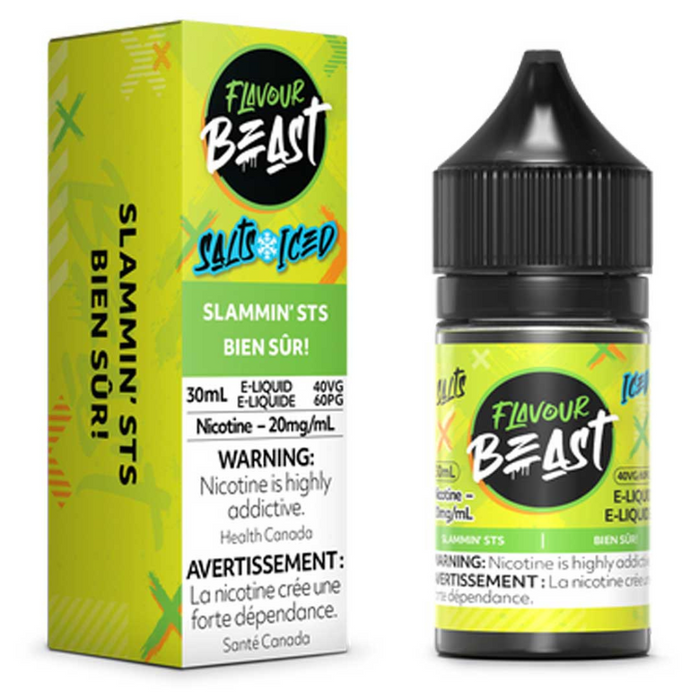 Flavour Beast Juice Nic Salts - Slammin STS Iced (30ml)