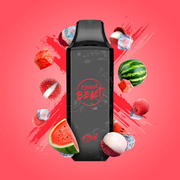 Flavour Beast Flow Disposable Vape - Lit Lychee Watermelon Iced